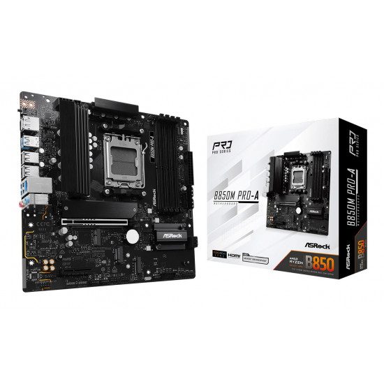 Asrock B850M Pro-A AMD B850 Socket AM5 micro ATX