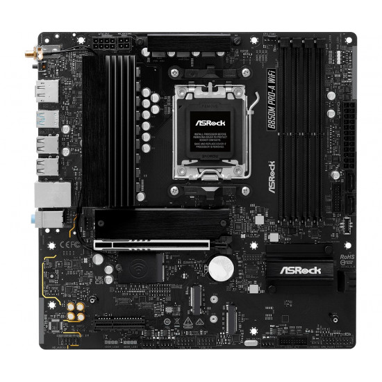 Asrock B850M Pro-A WiFi AMD B850 Socket AM5 micro ATX