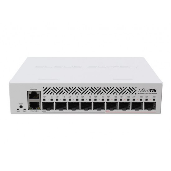 MIKROTIK CRS310-1G-5S-4S+IN CLOUD SWITCH 1X GE 5X SFP 4X SFP+ ROUTEROS L5