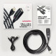 Axagon ADR-215 USB 2.0 A-M -> A-F active extension/repeater cable 15m - Kabel - Digital/Daten USB cable USB A Black