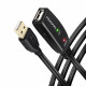 Axagon ADR-215 USB 2.0 A-M -> A-F active extension/repeater cable 15m - Kabel - Digital/Daten USB cable USB A Black