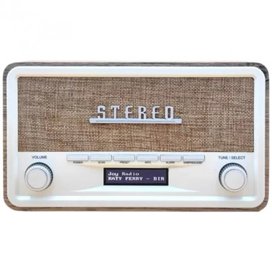 Retro radio Denver DAB-18 ligh wood