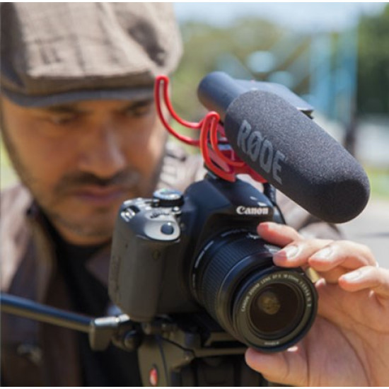 RØDE VideoMic Rycote Black Digital camera microphone