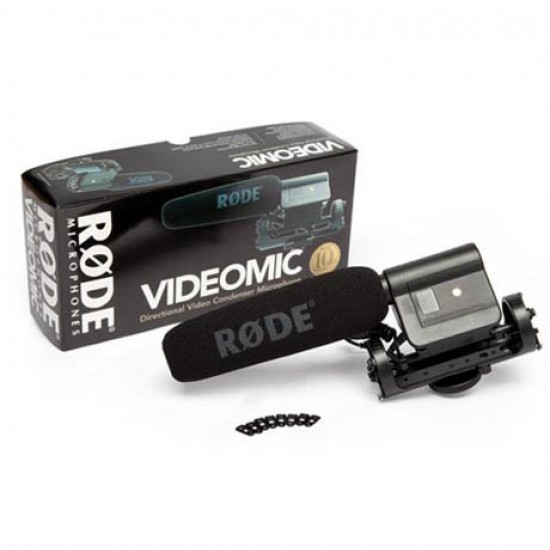 RØDE VideoMic Rycote Black Digital camera microphone