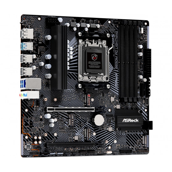 Asrock B650M PG Lightning AMD B650 Socket AM5 micro ATX