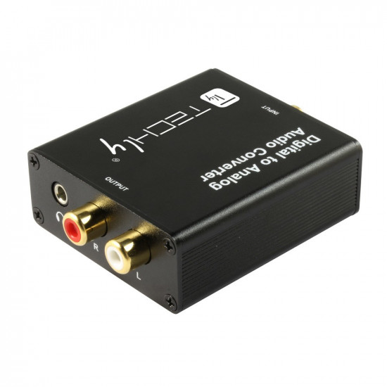 DAC Digital SPDIF/Coaxial to Analog RCA/3.5mm