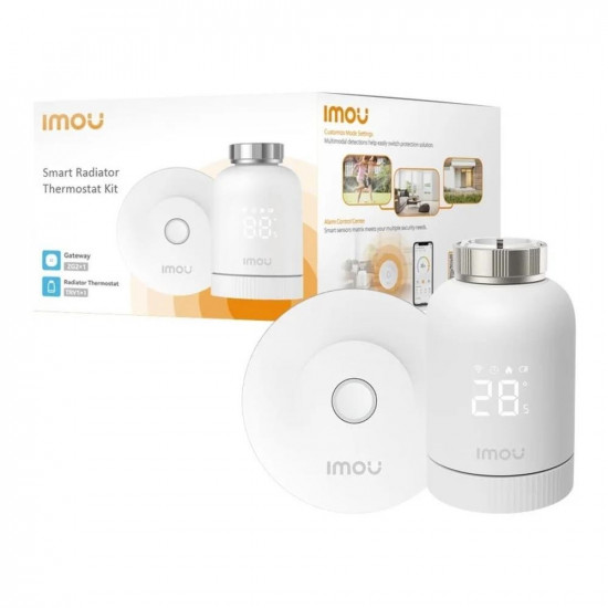 Imou TRV1 Kit thermostat ZigBee White