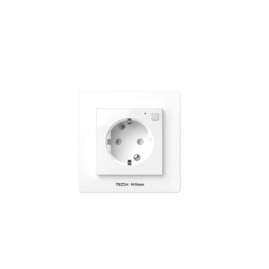 Wireless socket with power measurement white SG-230 Tech Controllers