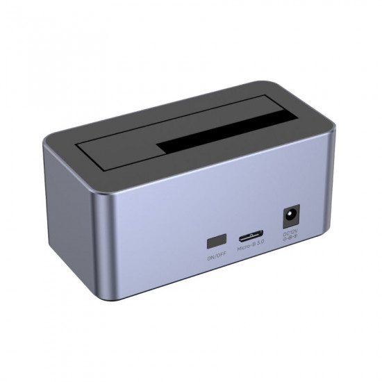 UNITEK S1304A storage drive docking station USB 3.2 Gen 1 (3.1 Gen 1) Type micro-B Grey