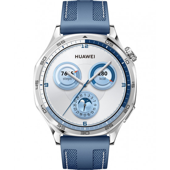 Huawei WATCH GT5 46mm 3.63 cm (1.43) AMOLED Digital 466 x 466 pixels Stainless steel GPS (satellite)