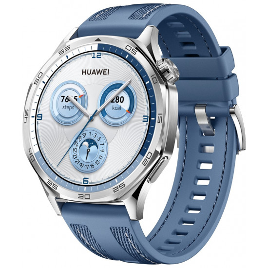 Huawei WATCH GT5 46mm 3.63 cm (1.43) AMOLED Digital 466 x 466 pixels Stainless steel GPS (satellite)