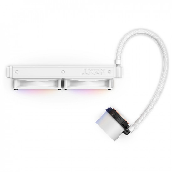 NZXT Kraken 240 RGB Processor All-in-one liquid cooler 12 cm White 1 pc(s)