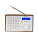 Denver DAB-46 Compact DAB+/FM Radio White