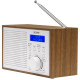 Denver DAB-46 Compact DAB+/FM Radio White