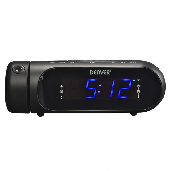 Denver CPR-700 Digital alarm clock Black