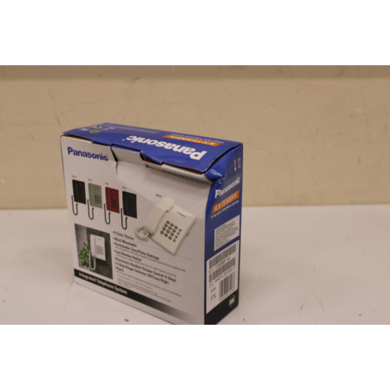 SALE OUT. Panasonic KX-TS500FXW Corded phone, White - DAMAGED PACKAGING | Panasonic | Corded | KX-TS500FX | White | 150 x 200 x 96 mm | 475 g | DAMAGED PACKAGING