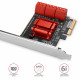 AXAGON PCIe Controller 6x SATA 6G | PCES-SA6