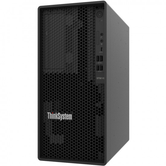 Server Lenovo ThinkSystem ST50 V2 - Tower - Xeon E-2324G 3.1 GHz - 16 GB - HDD 2 x 1 TB