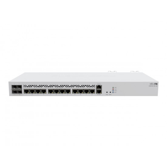 MIKROTIK CCR2116-12G-4S+ Cloud Core Router 4X2GHZ 128MB NAND 4x 10GE SFP+ 13x 1GE Ports 2x AC Inputs L6