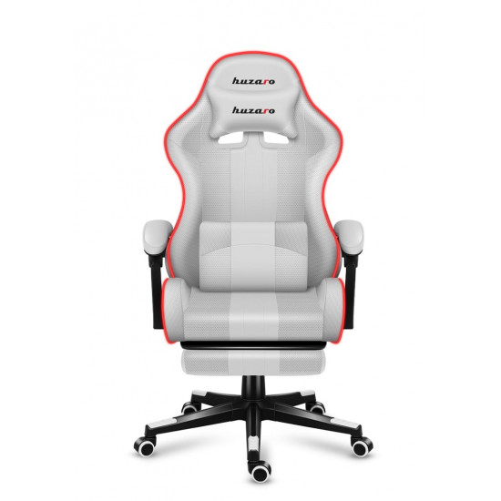 HUZARO FORCE 4.7 RGB White GAMING CHAIR