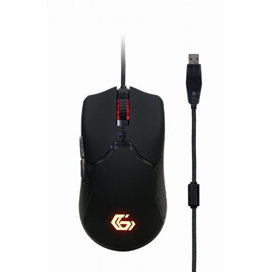 Gembird GGS-UMGL4-01 keyboard Mouse included Gaming USB QWERTY US English Black