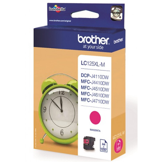 BROTHER LC125XLM TONER HIGH MAG. 1200P