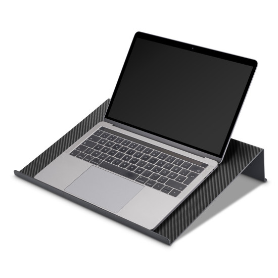 Laptop stand carbon black