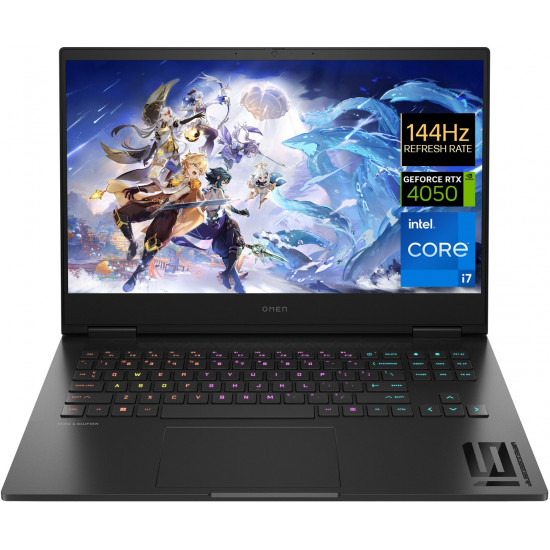 HP OMEN 16-wd0004nw i7-13620H 16,1FHD 16GB SSD512 RTX 4060_8GB BLKB 70Wh Win11 2Y Shadow Black