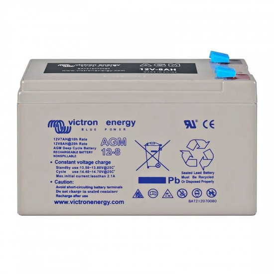 Battery VICTRON ENERGY AGM Deep Cycle 12V/8Ah (BAT212070084)