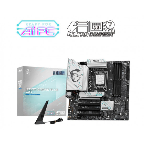 Motherboard B860M GAMING PLUS WIFI s1851 4DDR5 ATX