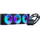 PHANTEKS Glacier One 360D30 DRGB AIO Liquid CPU Cooler, Black