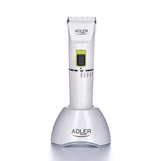 Adler AD 2827 hair trimmers/clipper Black, White 4 Lithium