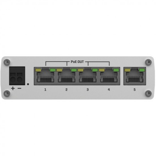 5P Teltonika TSW101 Industrial GSwitch 4x PoE+ (60W)