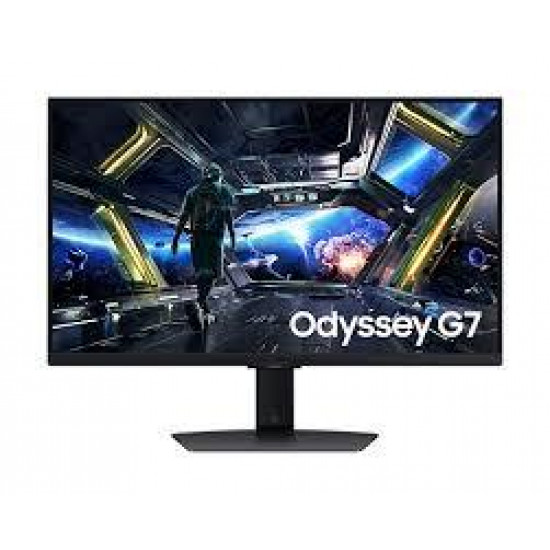 LCD Monitor|SAMSUNG|Odyssey G7|27|Gaming|Panel IPS|3840x2160|16:9|144Hz|1 ms|Speakers|Swivel|Pivot|Height adjustable|Tilt|Colour Black|LS27DG702EUXDU