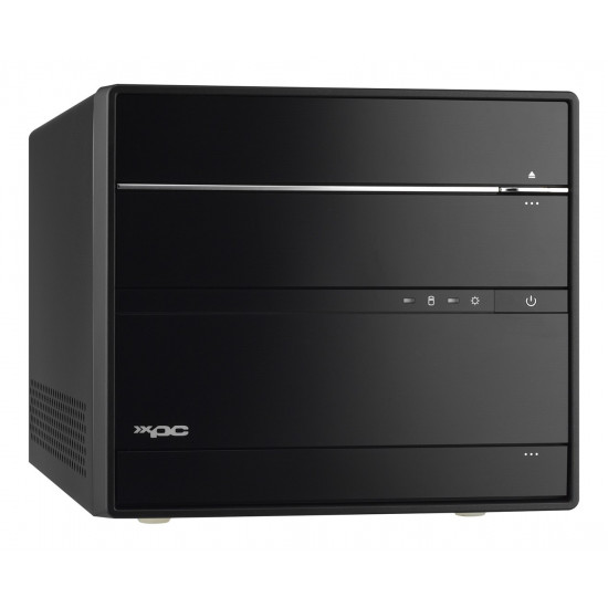 Shuttle XPC cube Barebone SH570R6 - S1200, Intel H570, 1x PCIe X16, 1x PCIe X4, 2x M.2, 2xDP, 1xHDMI, 2x LAN, 1x 5.25, 2x 3.5, 300W PSU