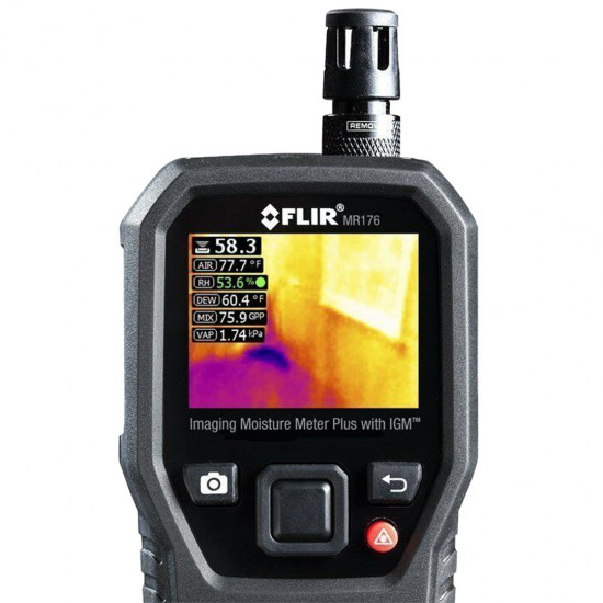 FLIR MR176 hygrometer/psychrometer Indoor Electronic hygrometer Black