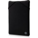 HP Reversible Protective 15.6-inch Geo Laptop Sleeve 15.6 Sleeve case Black, Gray