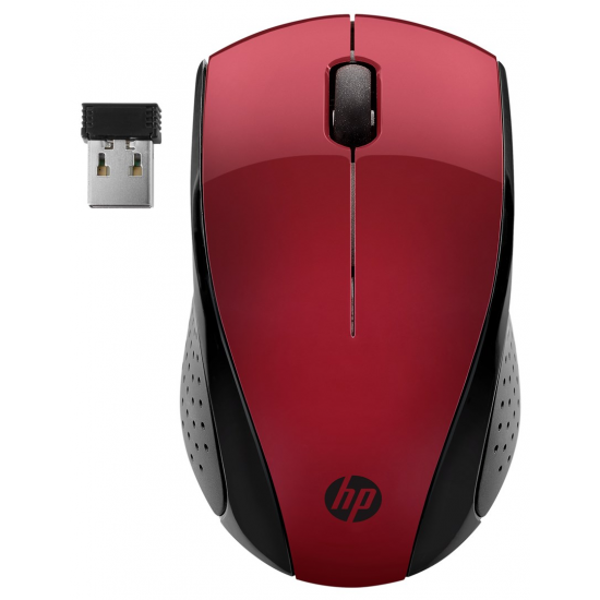 HP Wireless Mouse 220 (Sunset Red)