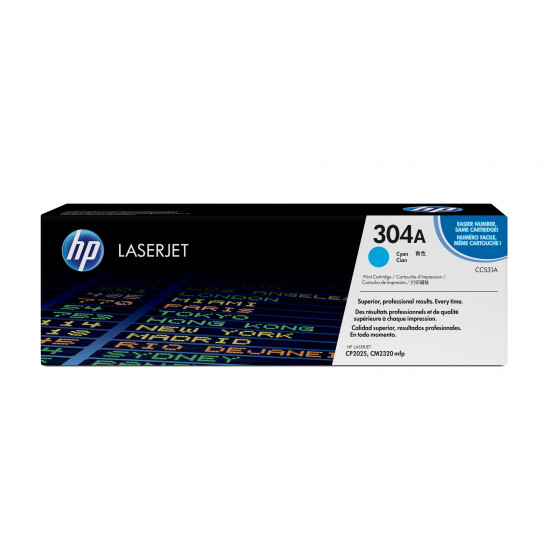 HP Toner 304A CC531A Cyan