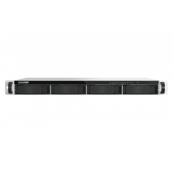 QNAP 1U Short-depth Rackmount NAS | TS-h765eU-8G | Intel Atom | x7405C | 8 GB | SODIMM DDR5