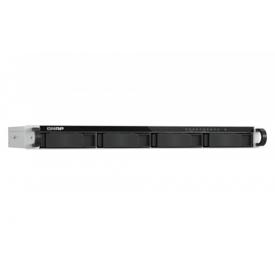 QNAP 1U Short-depth Rackmount NAS | TS-h765eU-8G | Intel Atom | x7405C | 8 GB | SODIMM DDR5