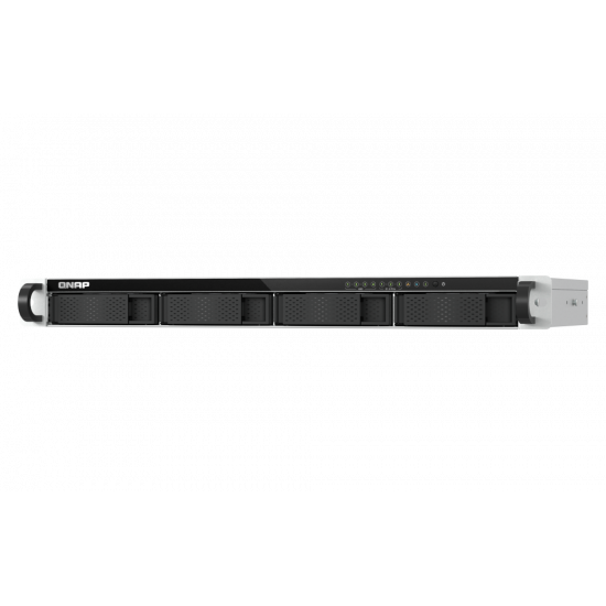 QNAP 1U Short-depth Rackmount NAS | TS-h765eU-8G | Intel Atom | x7405C | 8 GB | SODIMM DDR5