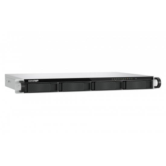 QNAP 1U Short-depth Rackmount NAS | TS-h765eU-8G | Intel Atom | x7405C | 8 GB | SODIMM DDR5