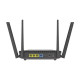 ASUS RT-AX52 AX1800 AiMesh wireless router Gigabit Ethernet Dual-band (2.4 GHz / 5 GHz) Black