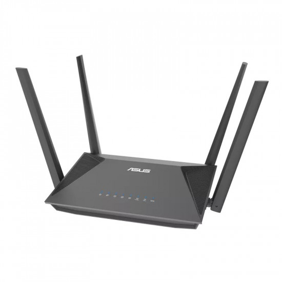 ASUS RT-AX52 AX1800 AiMesh wireless router Gigabit Ethernet Dual-band (2.4 GHz / 5 GHz) Black