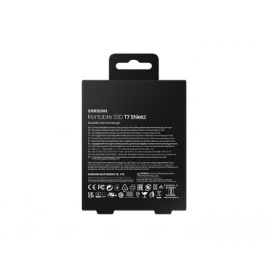 SAMSUNG T7 SHIELD EXTERNAL SSD 4TB BLACK