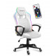 Huzaro Force 2.5 RGB WHITE MESH gaming chair