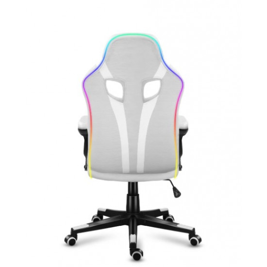 Huzaro Force 2.5 RGB WHITE MESH gaming chair