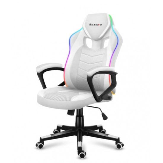 Huzaro Force 2.5 RGB WHITE MESH gaming chair