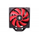 Xilence M704 Processor Cooler 12 cm Black, Red